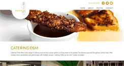 Desktop Screenshot of cateringdsm.com
